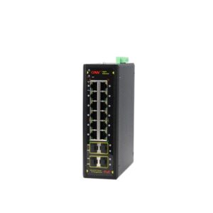 ONV-IPS33168PFM-4GF Gigabit 16-port L2+ managed industrial PoE switch
