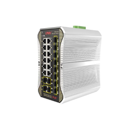 ONV-IPS33248PFM Gigabit 24-port L2+ managed industrial PoE switch