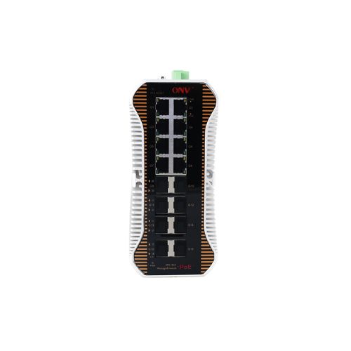 ONV-IPS53168PFM Gigabit 16-port L2+ managed industrial PoE switch
