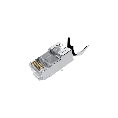 Ugreen NW193 CAT-7 Gold-plated Silver RJ45 Connector (10 Pcs)