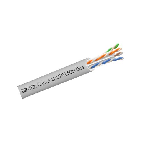 DINTEK 1101-04046 Cat6 U/UTP 23AWG LSZH Cable 305M