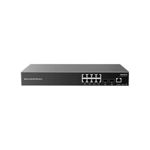 Grandstream GWN7801P 8 Port Gigabit Layer 2+ Managed Network Switch