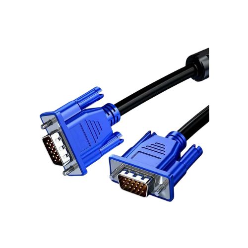 K2 VGA Male to Male 1.8 Meter Black Cable