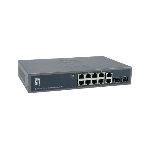 Levelone GEP-1221 12 Port Unmanaged Network Switch