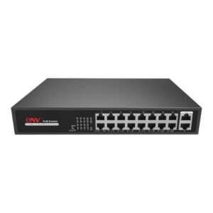 ONV H1016PL 10M/250m Gigabit Uplink 18-Port PoE Switch