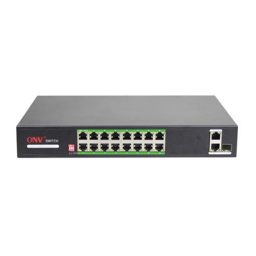ONV H1016PLD Gigabit Uplink 18-Port AI PoE Switch
