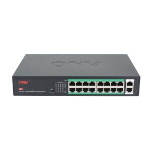ONV-H1016PLS-250 Gigabit 18-Port PoE switch