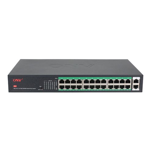 ONV H1024PL 10M/250m Gigabit Uplink 26-Port PoE Switch