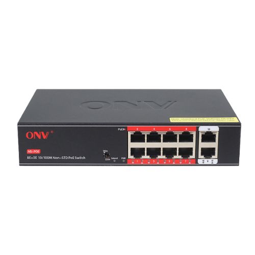 ONV-H2108PL 10/100M 10-port 24V non-standard PoE switch