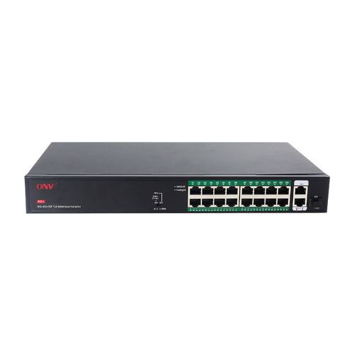ONV-H3016PFD Gigabit 19-Port PoE Switch