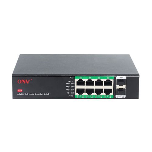 ONV-H3108PF Gigabit 10-port PoE Switch