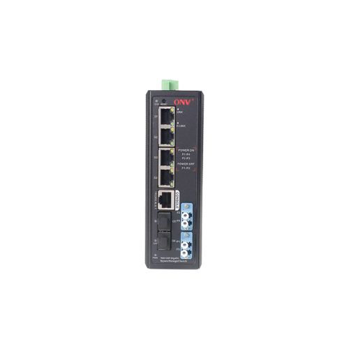 ONV-IPS33006FM-BY Gigabit 6-port L2+ managed bypass industrial Ethernet switch
