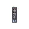 ONV-IPS33010FM-BY Gigabit 10-port L2+ managed bypass industrial Ethernet switch