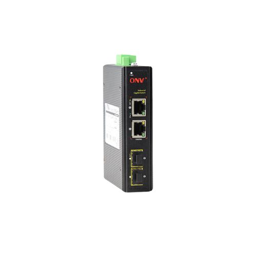 ONV-IPS33042F Gigabit 4-port industrial Ethernet switch