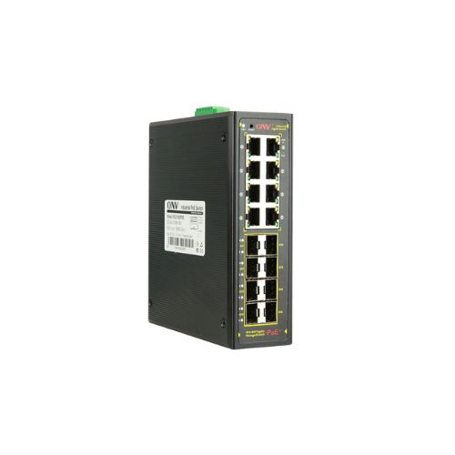 ONV-IPS33168F Gigabit 16-port L2+ managed industrial PoE switch