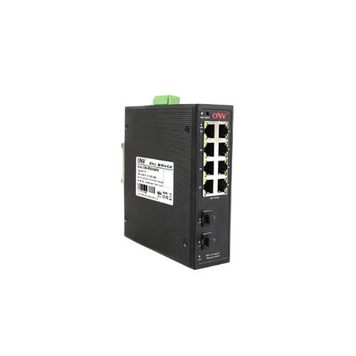 ONV-IPS53108FM Gigabit 10-port Easy managed industrial Ethernet switch