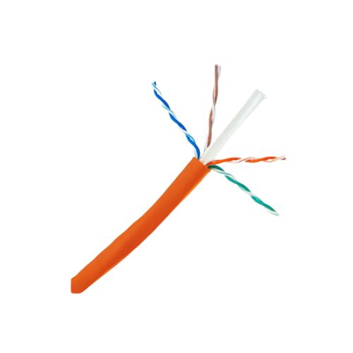 Safenet 42-5101OR 305 Meter Cat6A SFTP 23AWG LSZH UTP Cable Orange