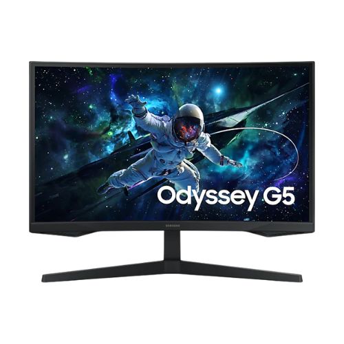 Samsung ODYSSEY G5 LS27CG550EWX 27-inch 165Hz QHD Curved Gaming Monitor