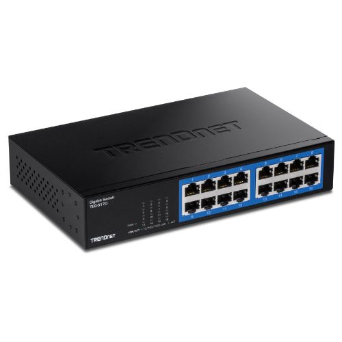 TRENDnet TEG-S17D 16-Port Gigabit Desktop Switch