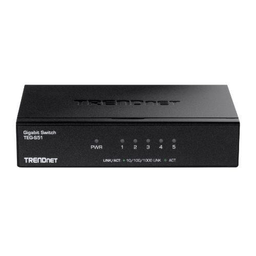 TRENDnet TEG-S51 5-Port Gigabit Desktop Switch