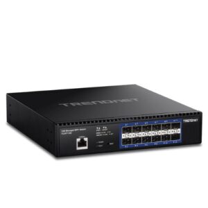 TRENDnet TL2-F7120 12-Port 10G Layer 2 Managed SFP+ Switch