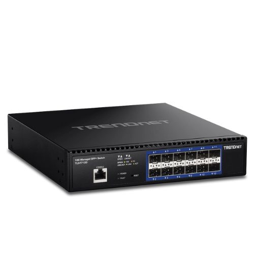 TRENDnet TL2-F7120 12-Port 10G Layer 2 Managed SFP+ Switch