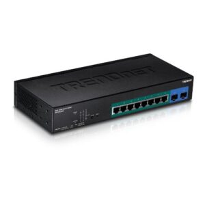 TRENDnet TPE-082WS 10-Port Gigabit Web Smart PoE+ Switch