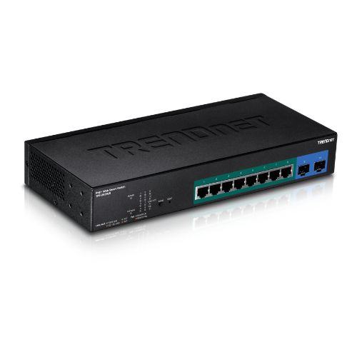 TRENDnet TPE-082WS 10-Port Gigabit Web Smart PoE+ Switch