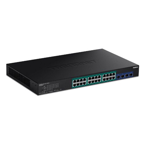 TRENDnet TPE-30284 28-Port Gigabit Web Smart PoE+ Switch