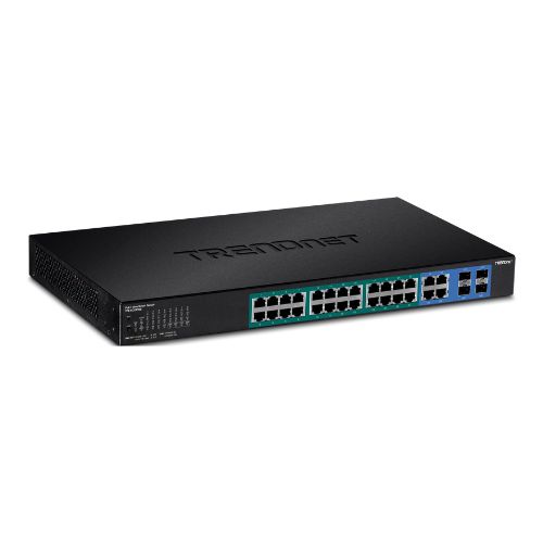 TRENDnet TPE-5028WS 28-Port Gigabit Web Smart PoE+ Switch