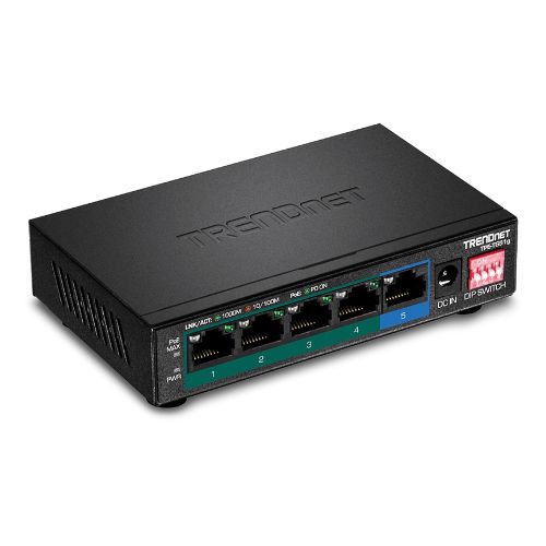 TRENDnet TPE-TG51g 5-Port Gigabit PoE+ Switch