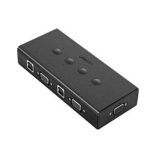 Ugreen CM154 (50280) KVM Black Switch with 3 USB Port