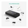 Ugreen (CM595) 30357 KVM Black Switch with 2 Ports USB - Image 2