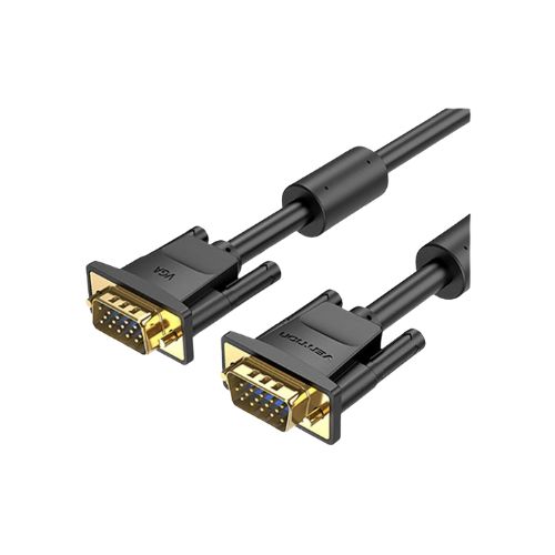 Vention DAEBI VGA Male-to-Male 3 Meter Black Cable