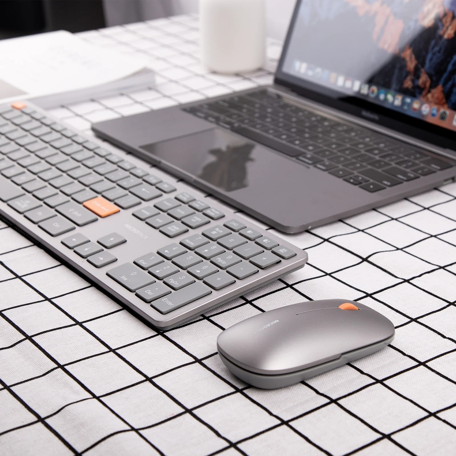 Micropack K-310W 2.4G+Bluetooth Rechargeable Wireless Keyboard