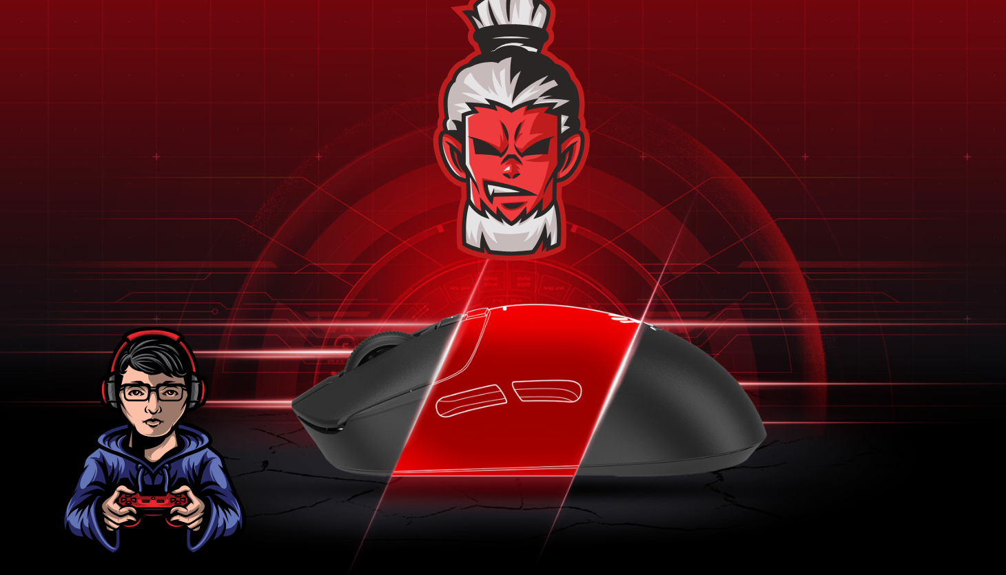 A4tech Bloody R72 Pro Duo Black Wireless Dual Mode Gaming Mouse 