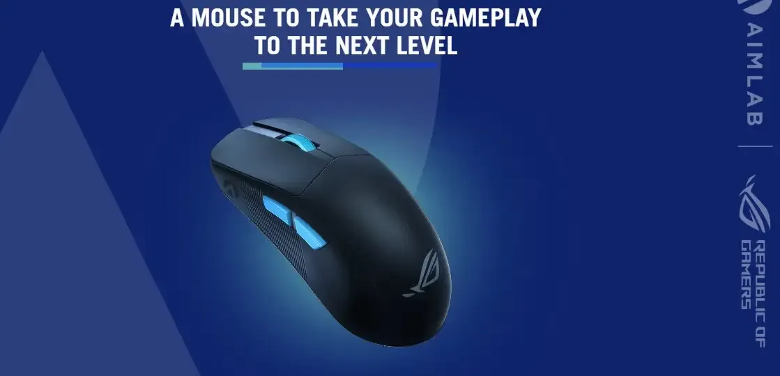 ASUS ROG Harpe Ace Aim Lab Edition Wireless Gaming Mouse
