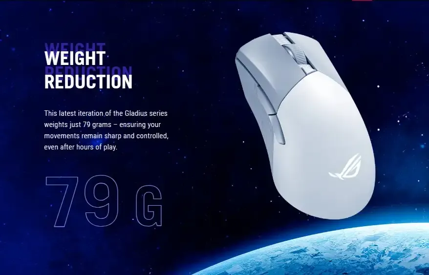 Overall, the Asus ROG Gladius III RGB Wireless Moonlight White Gaming Mouse