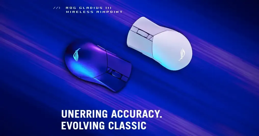 Overall, the Asus ROG Gladius III RGB Wireless Moonlight White Gaming Mouse
