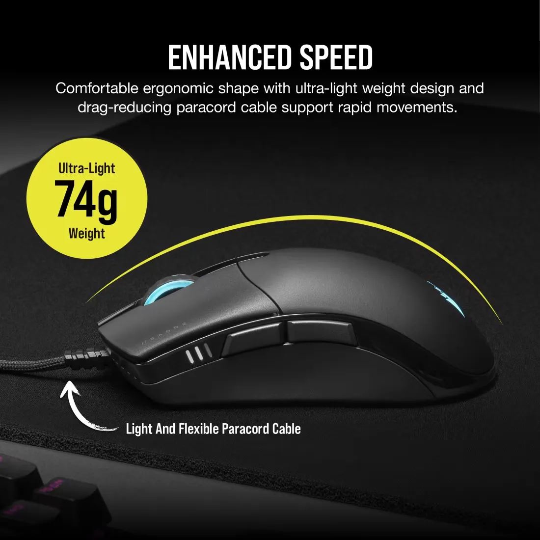 Corsair SABRE RGB PRO CHAMPION SERIES Optical Gaming Mouse