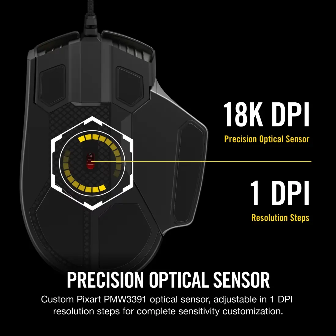 Corsair Glaive RGB Pro Gaming Mouse Black