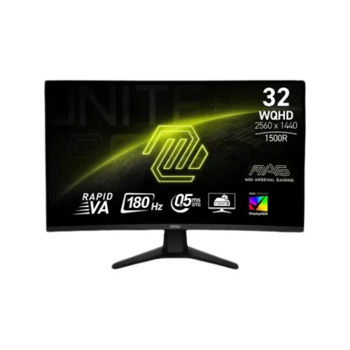 MSI MAG 32CQ6F 31.5-inch 180Hz VA WQHD Curved Gaming Monitor