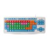 Meetion MT-K800 Colored Big Keys Kids Keyboard