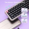 Micropack K-168WM RGB Tri Mode Hot Swap Black Mechanical Gaming Keyboard - Image 2