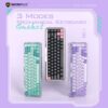 Micropack K-168WM RGB Tri Mode Hot Swap Black Mechanical Gaming Keyboard