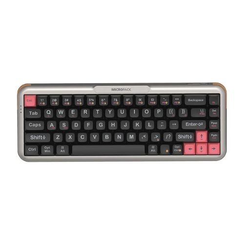 Micropack K-168WM RGB Tri Mode Hot Swap Black Mechanical Gaming Keyboard