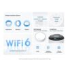 TP-Link Deco X50 AX3000 Dual Band Mesh Router (2-Pack) - Image 2