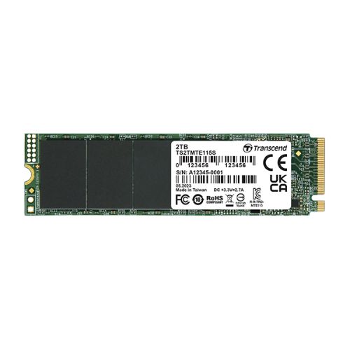 Transcend 115S 250GB M.2 PCIe NVMe SSD
