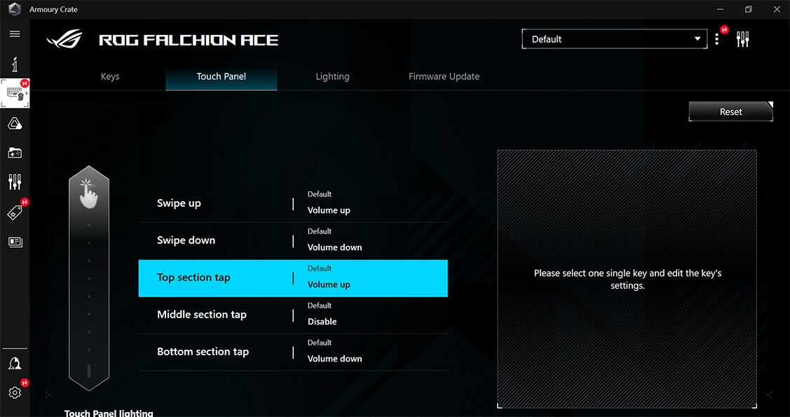 Asus M602 ROG Falchion Ace NX Red Switch Mechanical Gaming Keyboard