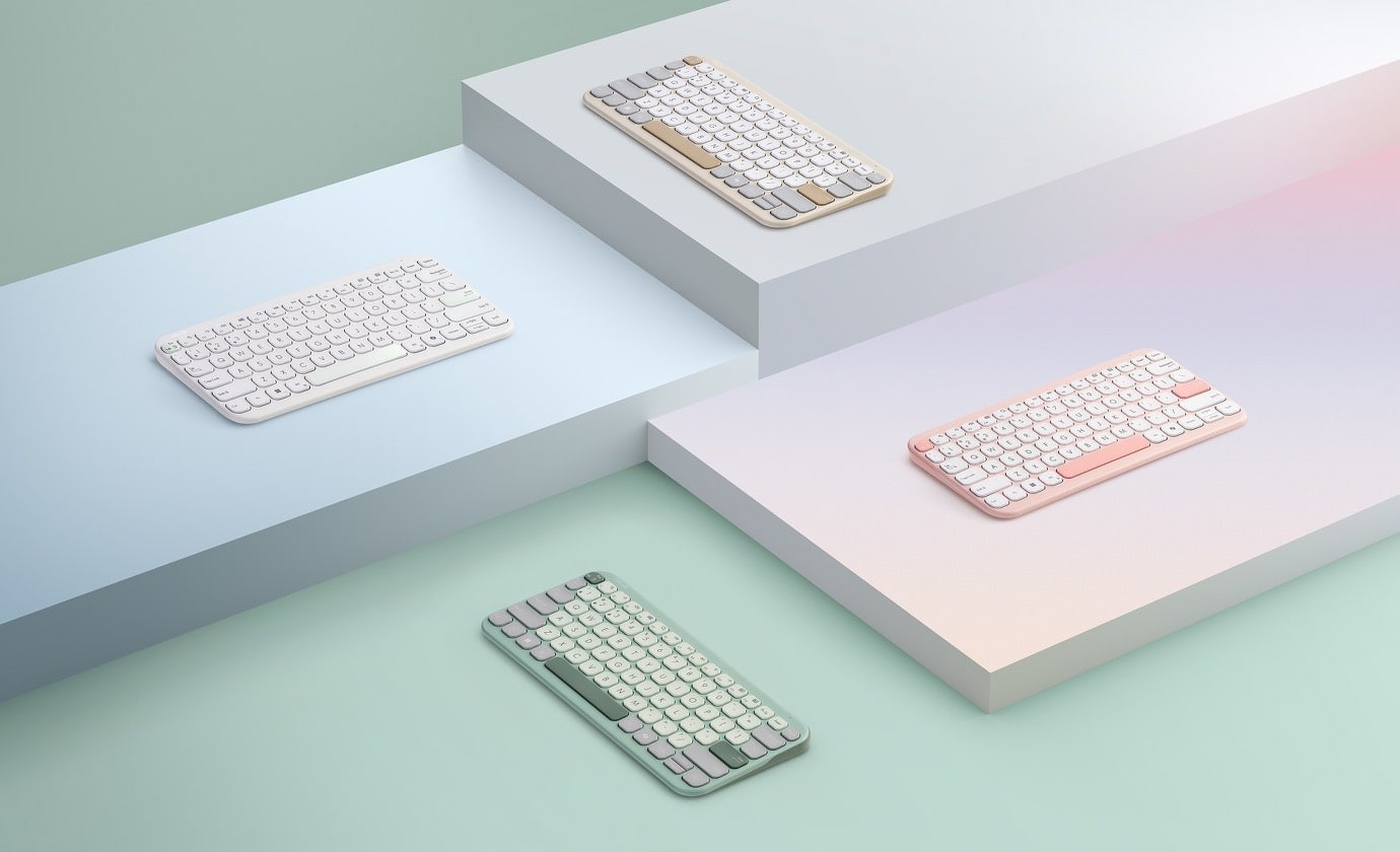 Asus Marshmallow KW100 Green Tea Latte Bluetooth Keyboard